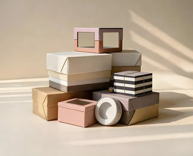 printed packaging wholesale boxes