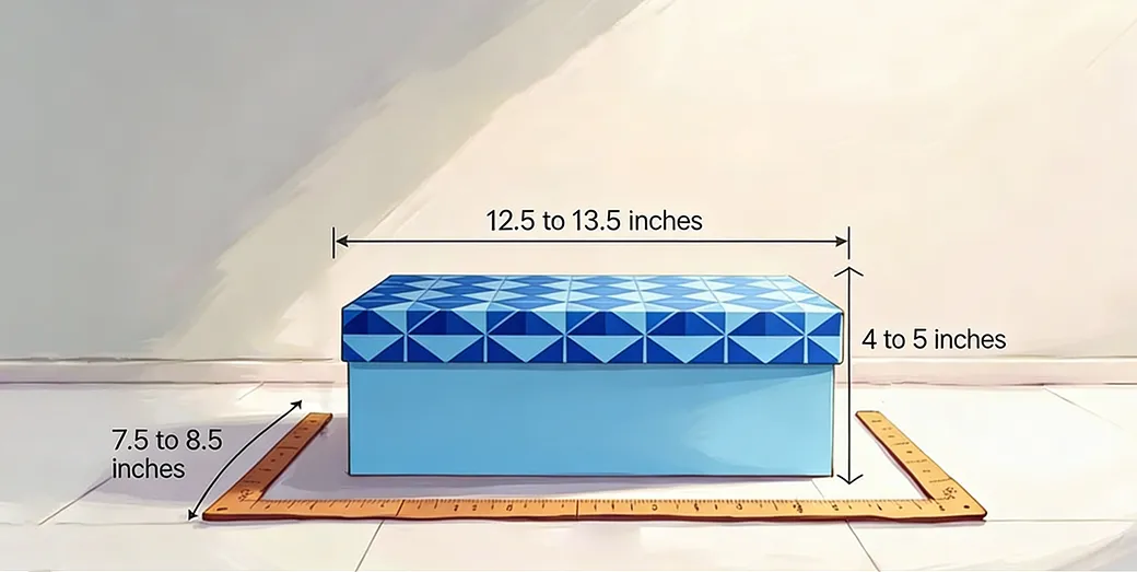 Typical Shoe Box Dimensions
