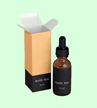 Custom 50ml Bottle Boxes