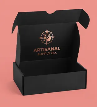 Custom Black Cardboard Boxes