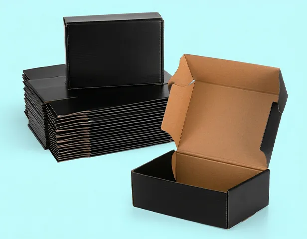 custom black kraft packaging box black kraft packaging box