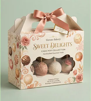 Custom Cake Pop Boxes