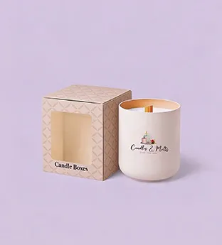 Custom Candle Boxes With Window