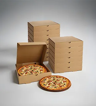 Corrugated Pizza Boxes