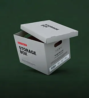 Corrugated Storage Boxes