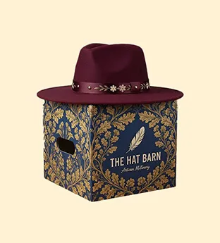 Custom Fedora Hat Boxes