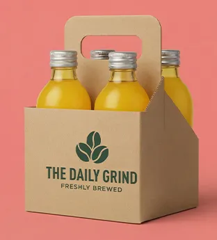 Custom Kraft Carrier Boxes