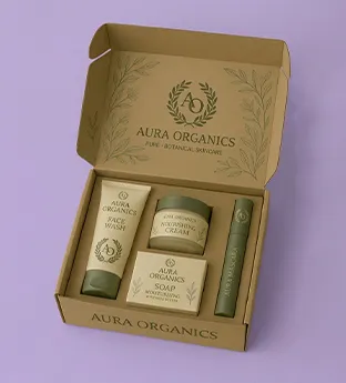 Custom Kraft Cosmetic Boxes