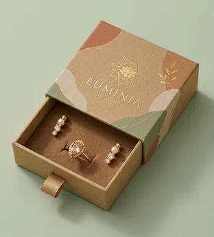 Custom Kraft Jewelry Boxes