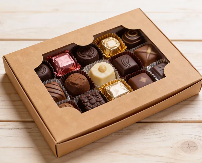 Kraft Paper Window Boxes-2