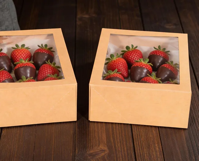 Kraft Paper Window Boxes-1