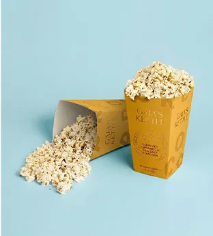 Custom Popcorn Treat Boxes