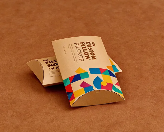 Kraft Pillow Boxes-1