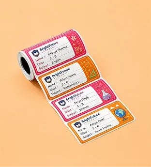 Custom School Labels