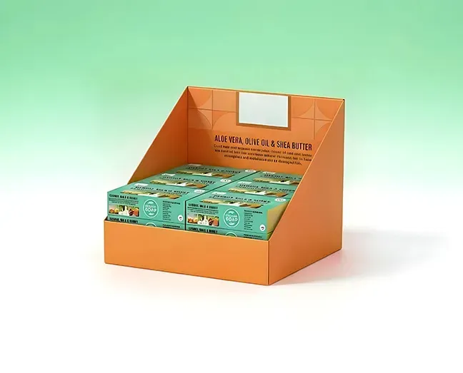 custom soap display box soap display box