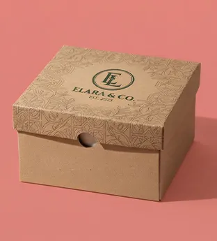 Custom Kraft Two-Piece Boxes