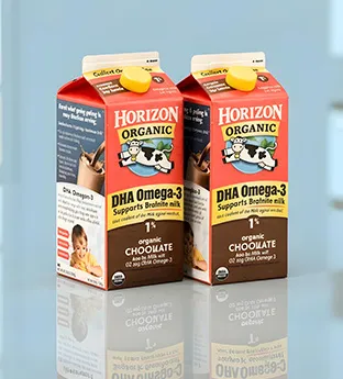 Custom Horizon Milk Boxes